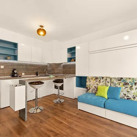Apartmán Blue Mirage - Seaview & Pool Backyard *