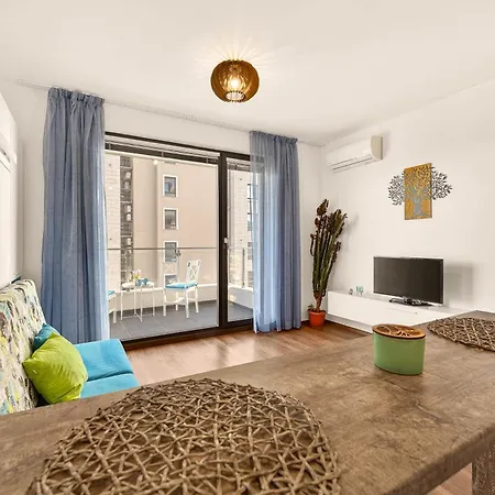 Apartmán Blue Mirage - Seaview & Pool Backyard *