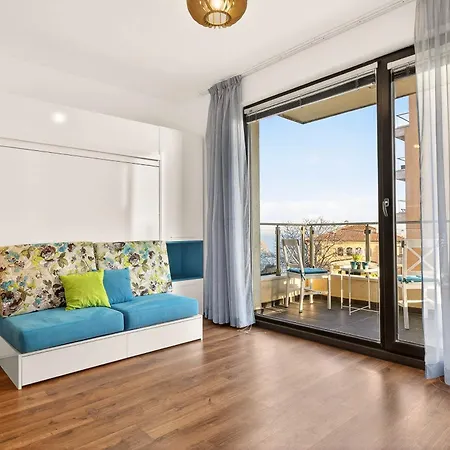 公寓 Didi's Stylish - Seaview & Pool Backyard 瓦爾納